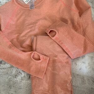 Cropped leggings set